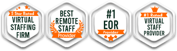Remote Staff Outsourcing and EOR Badges