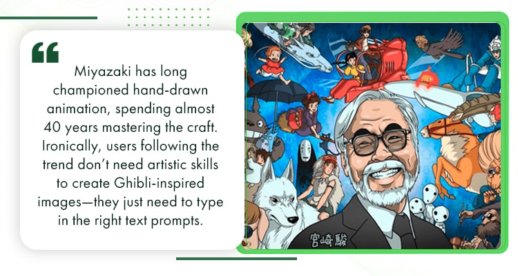 Miyazaki has long championed