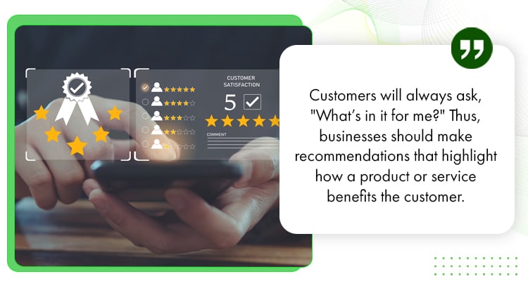 Offer Value-Driven Recommendations