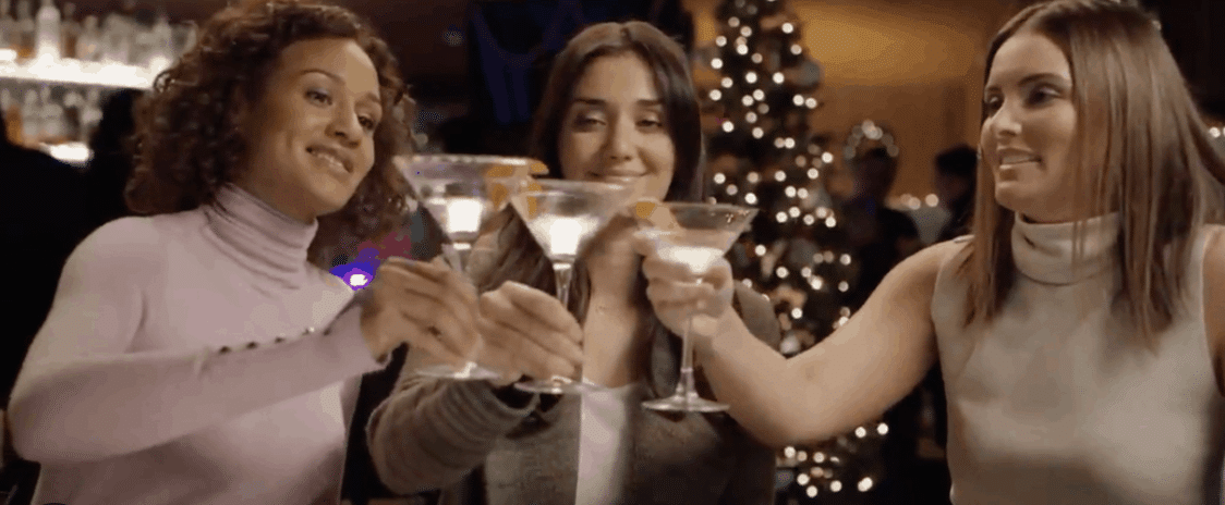 women holding gin