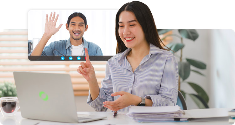 Remote Staff connecting an AI specialist with a business owner.