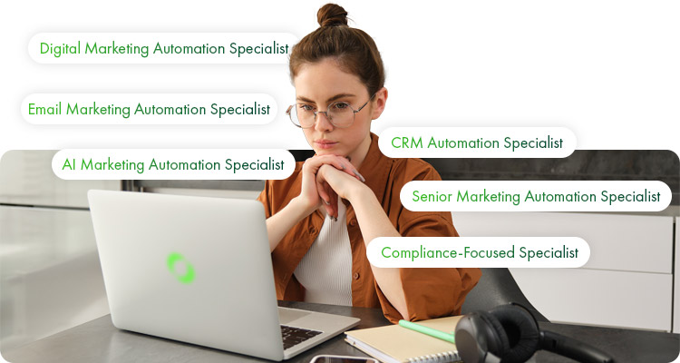A marketing automation specialist understanding the types of automation experts.