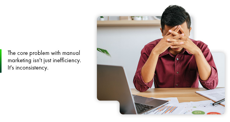 A marketing automation specialist thinking about the problems with automation.