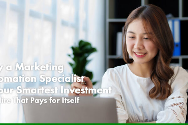 A marketing automation specialist creating automated workflow.