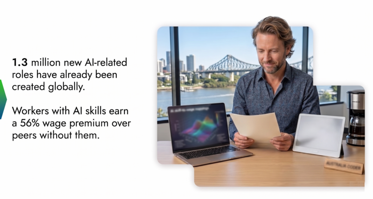 A pull quote image answering what jobs will AI replace.