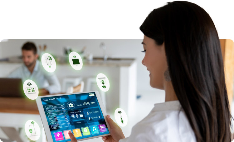 An image of wealth building trends for 2026 reflecting smart device home installation as income source