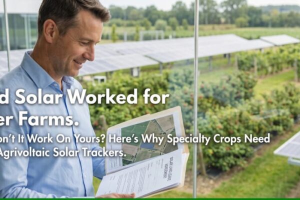 Agrivoltaic Solar Trackers For Farms in the US