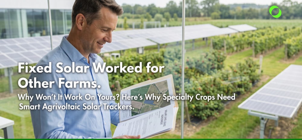 Agrivoltaic Solar Trackers For Farms in the US