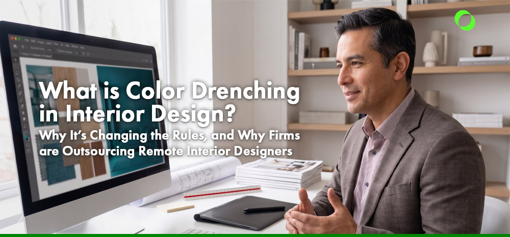 What Is Color Drenching in Interior Design
